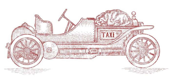 Taxi Creatives Vintage Car